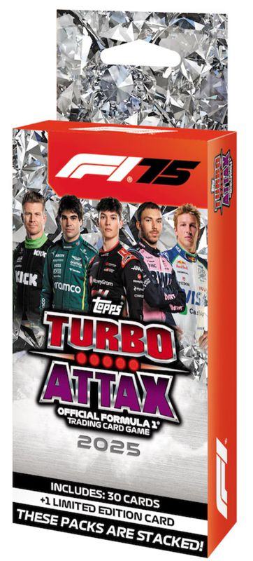 Formula 1 Turbo Attax 2025 Value Box