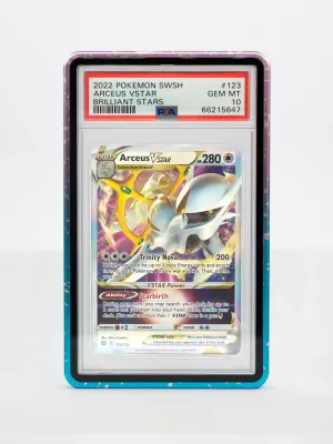 Forge Case (V2) - Gradient Series - PSA Style - Blue &amp; Purple Snow