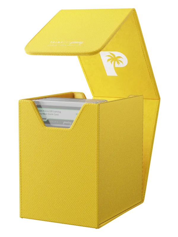 Graded Card Storage Case - Small - Yellow