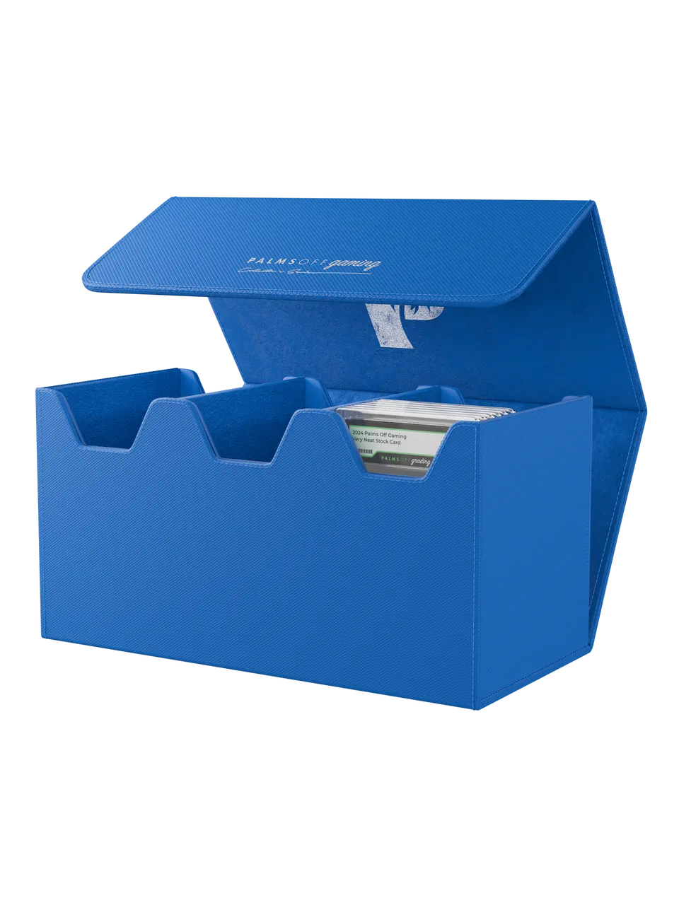 Graded Card Storage Case - Large - Blue