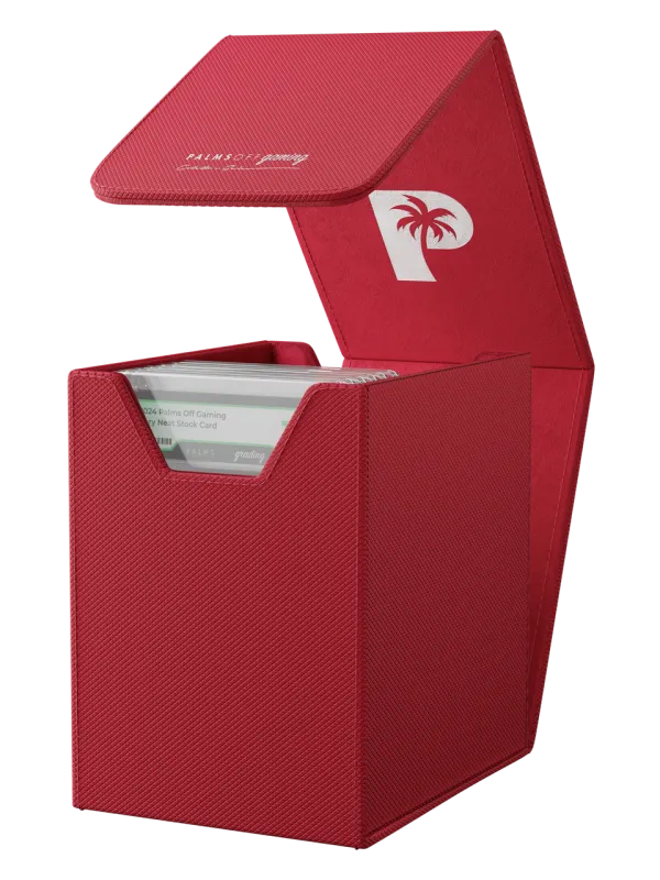 Graded Card Storage Case - Small - Red