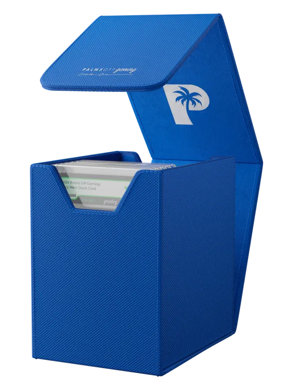 Graded Card Storage Case - Small - Blue