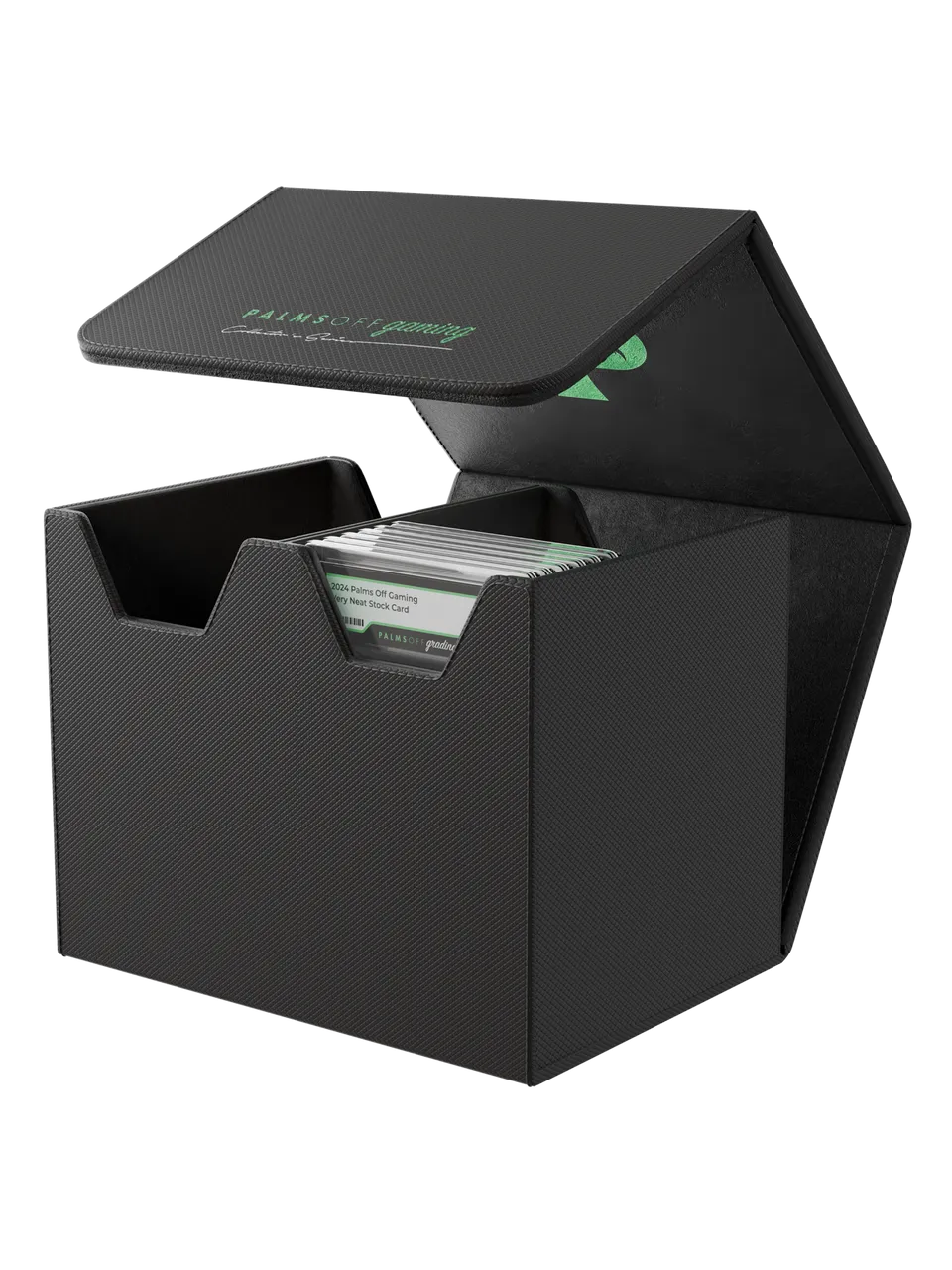 Palms Off Gaming Collector&#39;s Series Graded Card Storage Case - Medium - Black