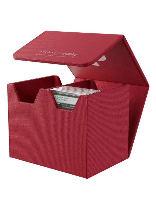 Graded Card Storage Case - Medium - Red