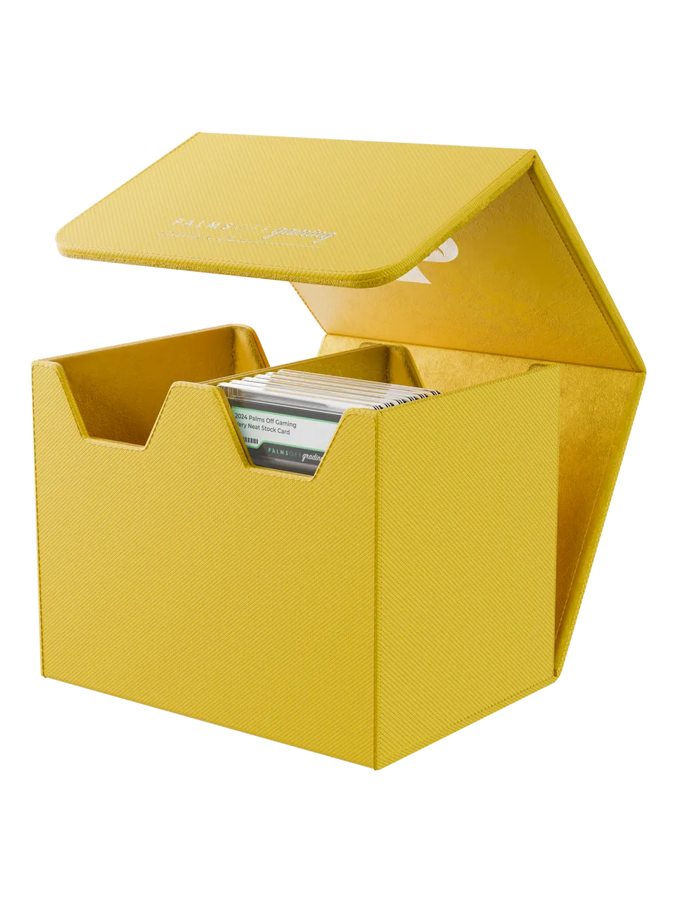 Palms Off Gaming Collector&#39;s Series Graded Card Storage Case - Medium - Yellow