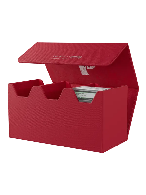 Graded Card Storage Case - Large - Red