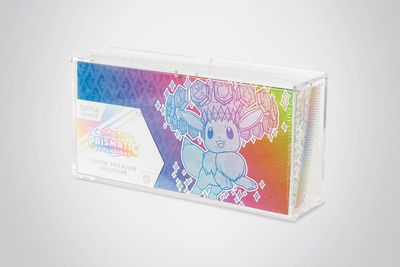 Prismatic Evolutions Super-Premium Collection Acrylic Case