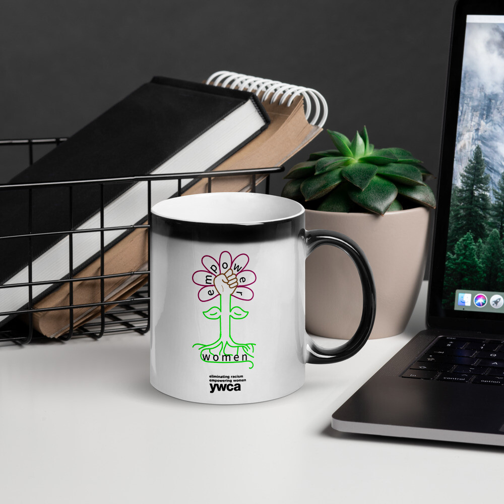 Glossy Flower Magic Mug Glossy Flower Magic Mug