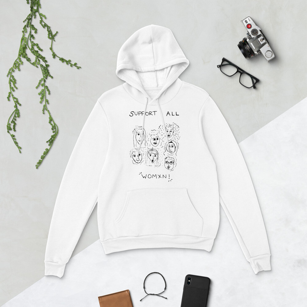 Support All Women Unisex hoodie