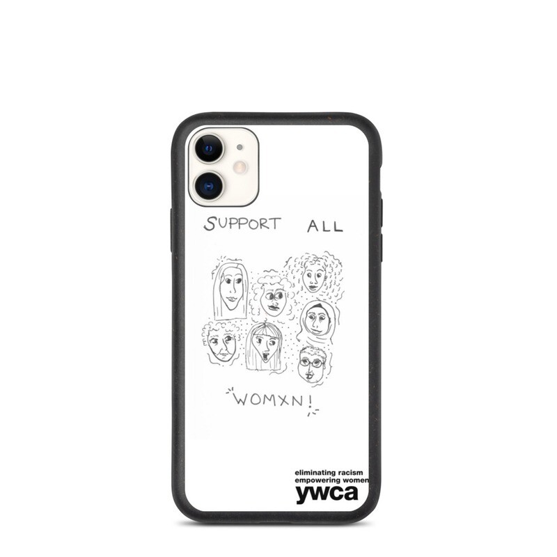 Support All Women Biodegradable phone case