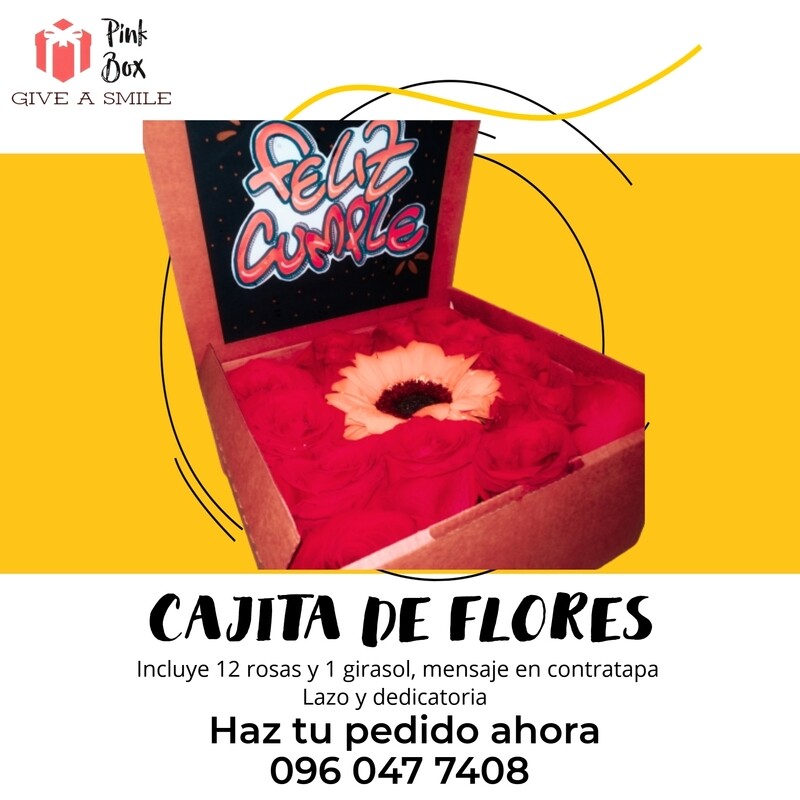 Cajita de rosas