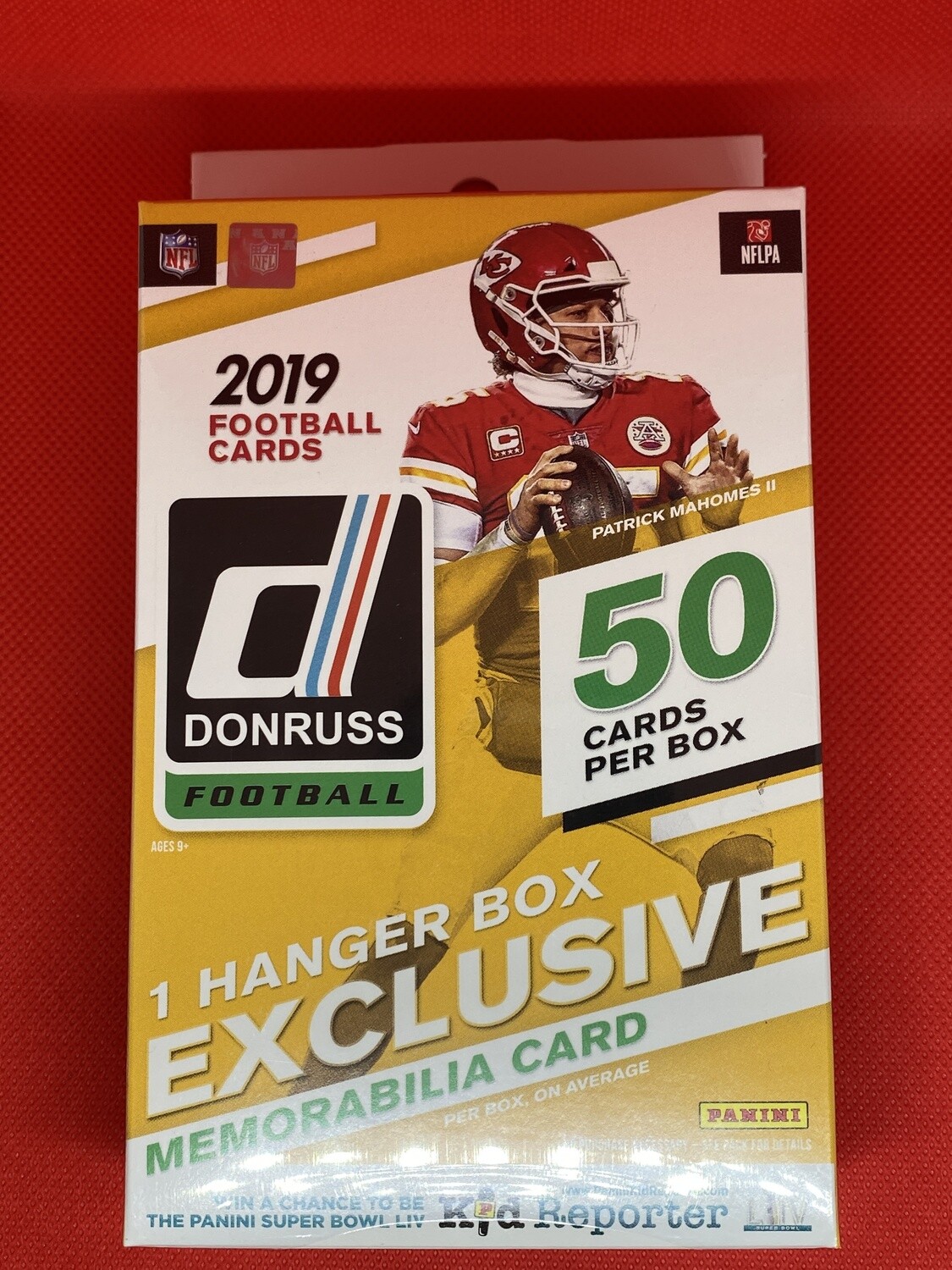 2019 Donruss Football 5 Hanger Box Random Division Break