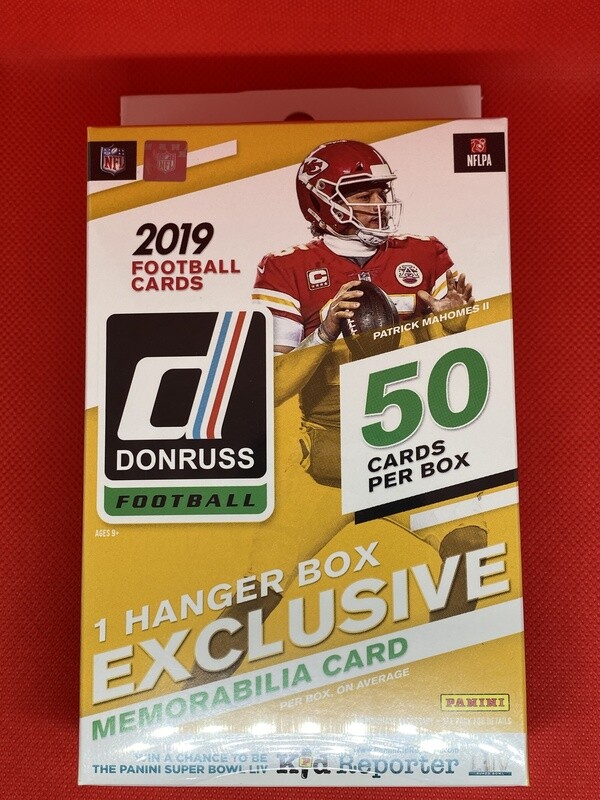 2019 Donruss Football 5 Hanger Box Random Division Break