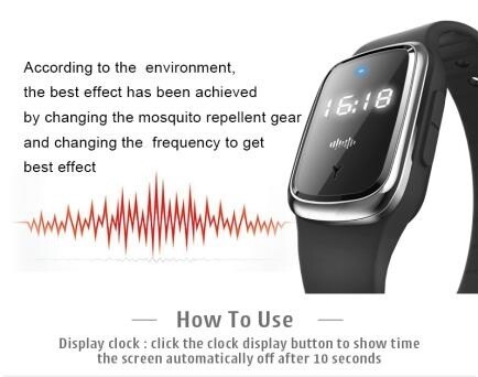 ANTI MOSQUITO DIGITAL WATCH