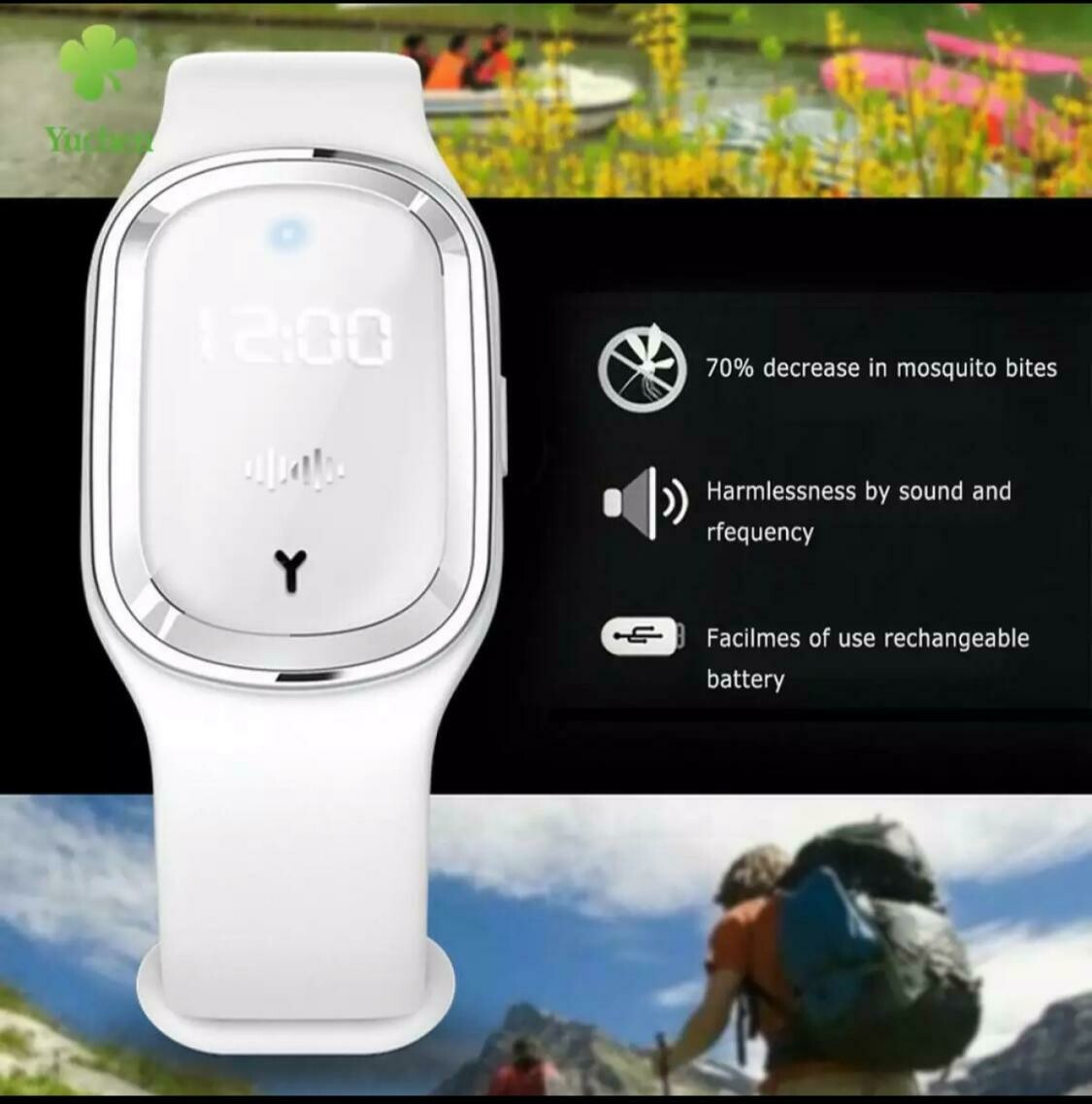 ANTI MOSQUITO DIGITAL WATCH