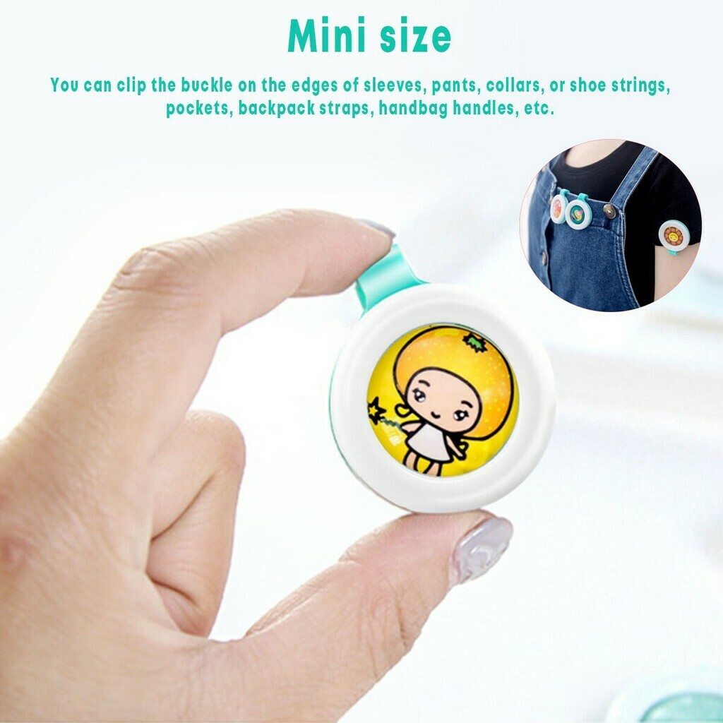 ANTI MOSQUITO REPELLENT CLIP-ON 
[MADE IN KOREA]