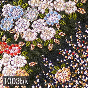 Japanese woven fabric Kinran  1003bk