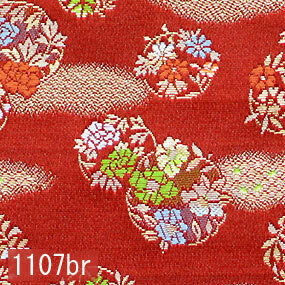 Japanese woven fabric Kinran 1107br