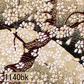 Japanese woven fabric Kinran  1140bk