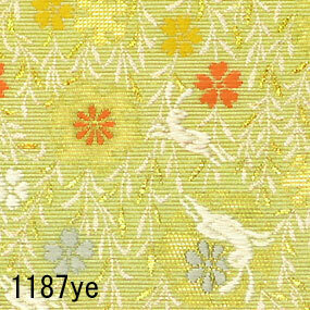 Japanese woven fabric Kinran 1187ye