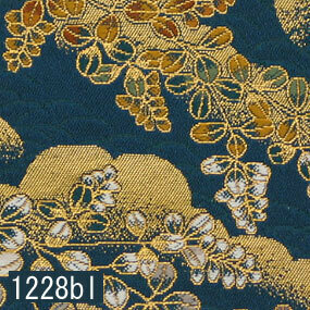 Japanese woven fabric Kinran  1228bl