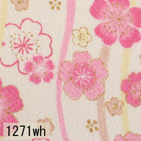 Japanese woven fabric Chirimen  1271wh