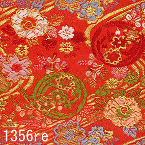 Japanese woven fabric Kinran  1356re