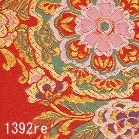 Japanese woven fabric Kinran  1392re