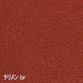 Japanese crepe fabric Oni Chirimen-br