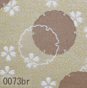 Japanese woven fabric Kinran  0073br