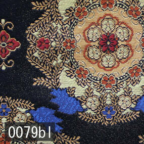 Japanese woven fabric Kinran  0079bl