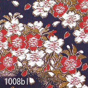 Japanese woven fabric Kinran 1008bl