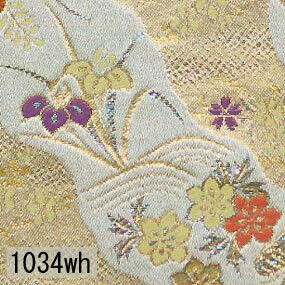 Japanese woven fabric Kinran  1034wh