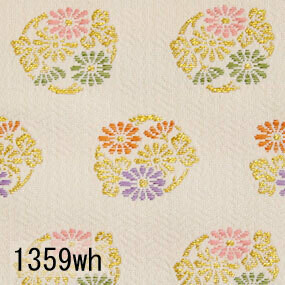 Japanese woven fabric Kinran  1359wh