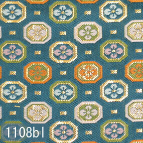 Japanese woven fabric Kinran 1108bl