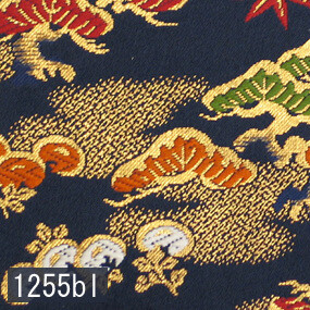 Japanese woven fabric Kinran 1255bl