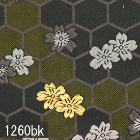 Japanese woven fabric Kinran 1260bk