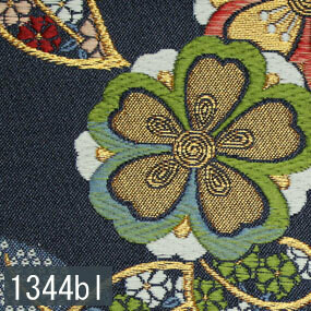 Japanese woven fabric Kinran 1344bl