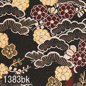 Japanese woven fabric Kinran 1383bk