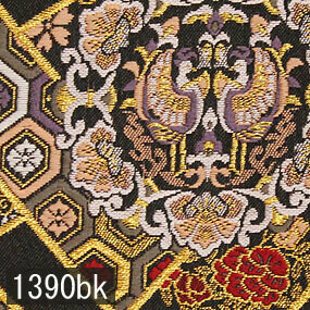 Japanese woven fabric Kinran  1390bk