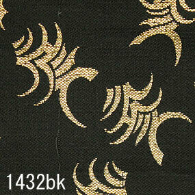 Japanese woven fabric Kinran  1432bk