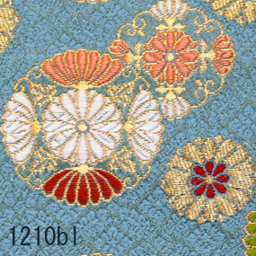 Japanese woven fabric Kinran 1210bl