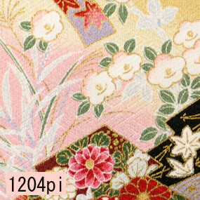 Japanese woven fabric Yuzen  1204pi