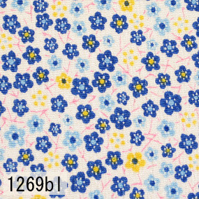 Japanese woven fabric Chirimen  1269bl
