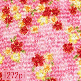 Japanese woven fabric Chirimen  1272pi