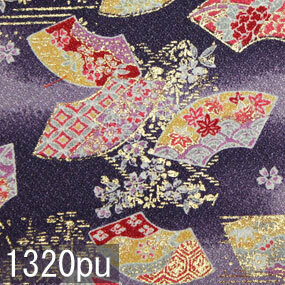 Japanese woven fabric Yuzen  1320pu