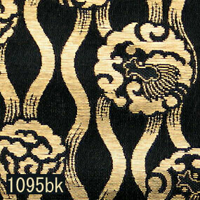 Japanese woven fabric Kinran  1095bk