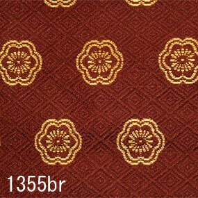 Japanese woven fabric Kinran  1355br