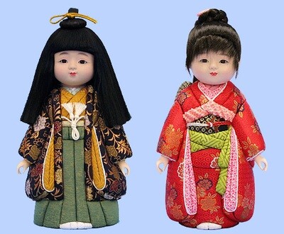 Kimekomi Doll #761 A pair of ICHIMA