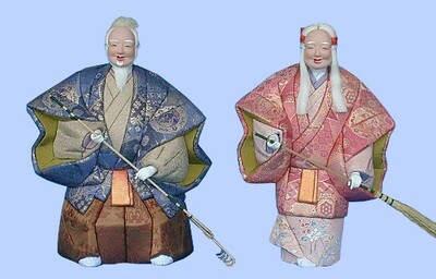 Kimekomi Doll #703 A pair of TAKASAGO